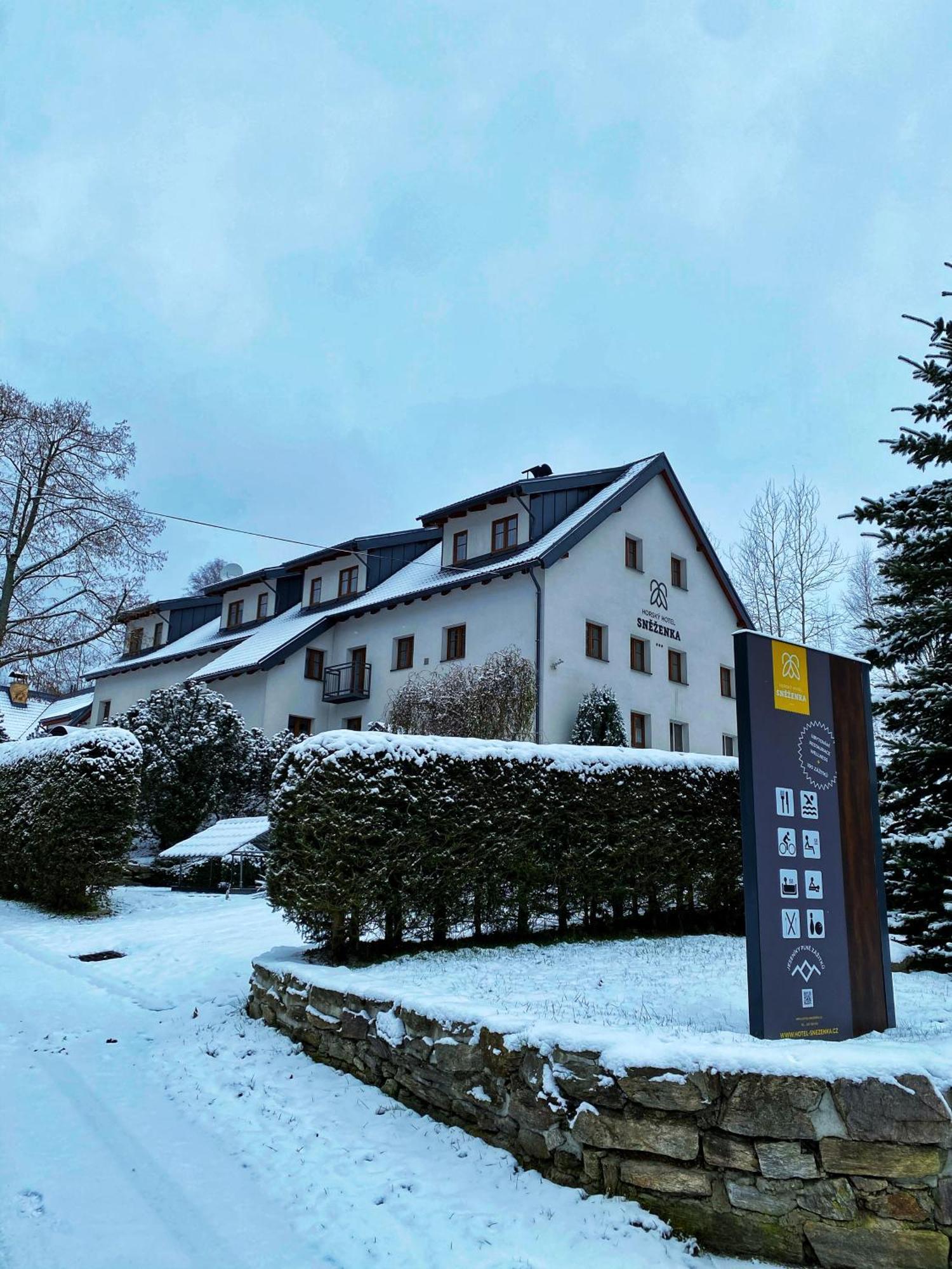 Horsky Hotel Snezenka Hyncice pod Susinou Екстер'єр фото
